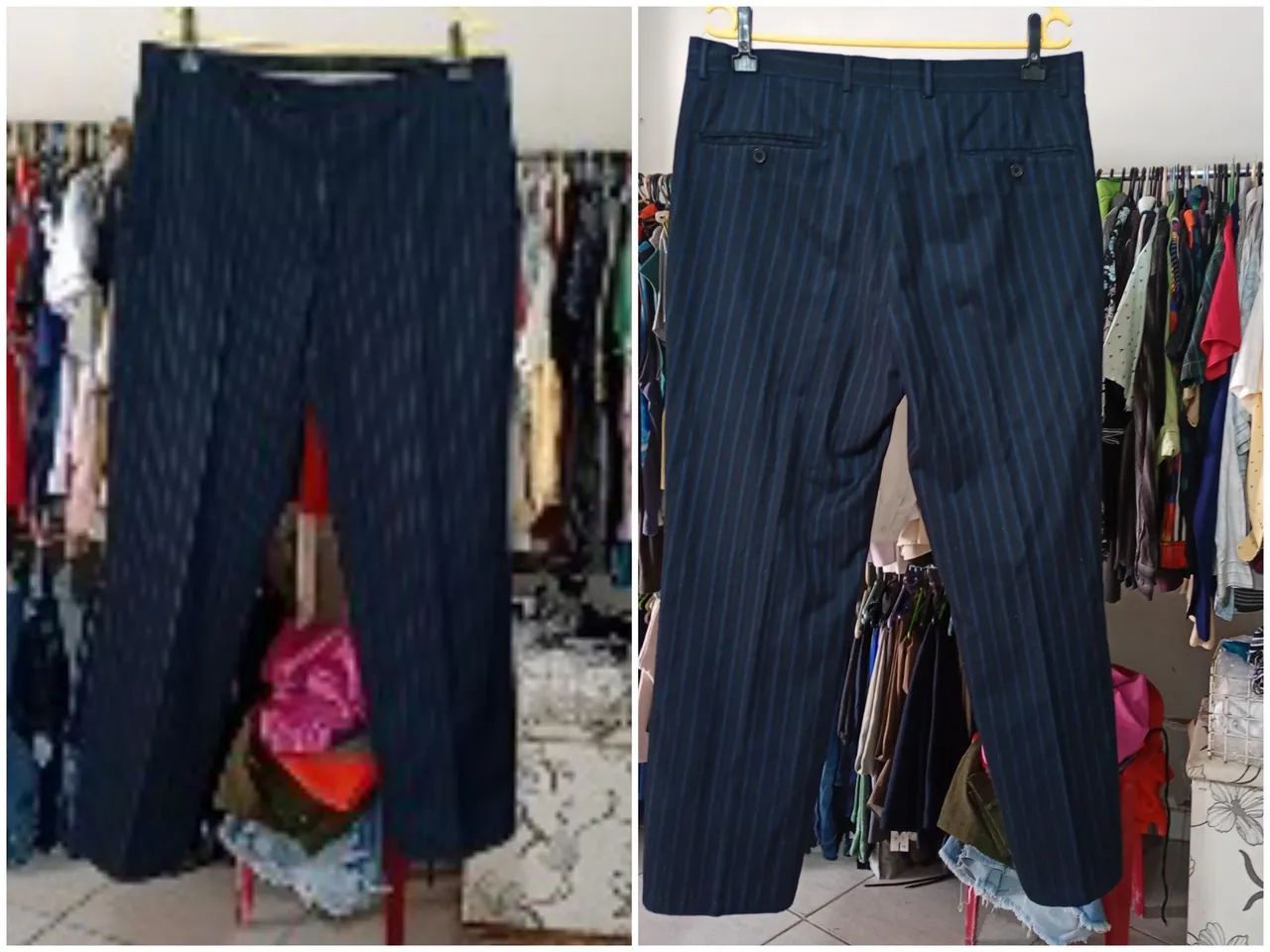 USADO CONJ SOCIAL MASC TERNO + CALÇA  - Foto 4