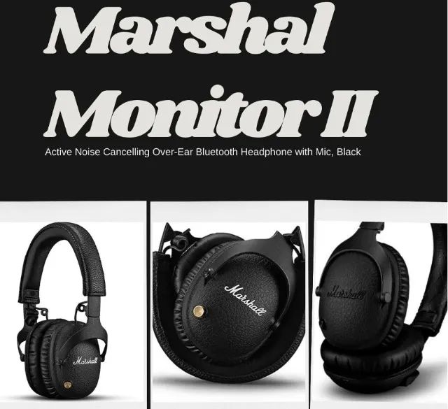 Fone Marshall Monitor II ANC Wireless - Fones de Ouvido - Centro