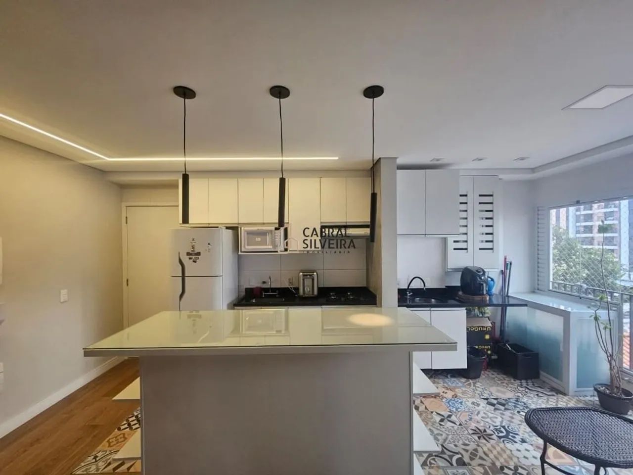 Apartamento Mobiliado com Suíte e Varanda em Moema Pássaros - Foto 2
