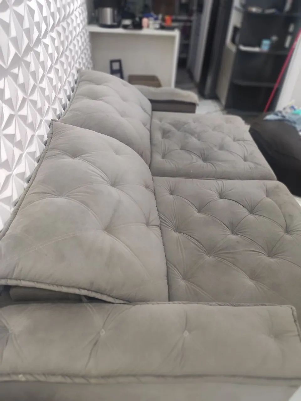 Vendo sofá retrátil de 2,90m por apenas 600$