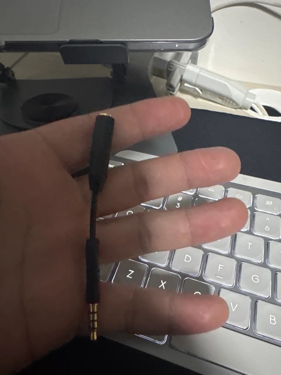 Mini extensor de fone p2