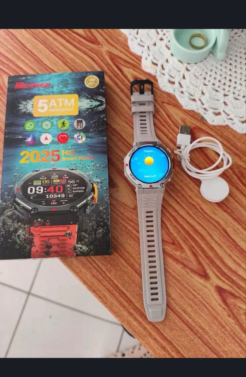 Smartwatch M-REX a prova d?água 5ATM - Foto 3