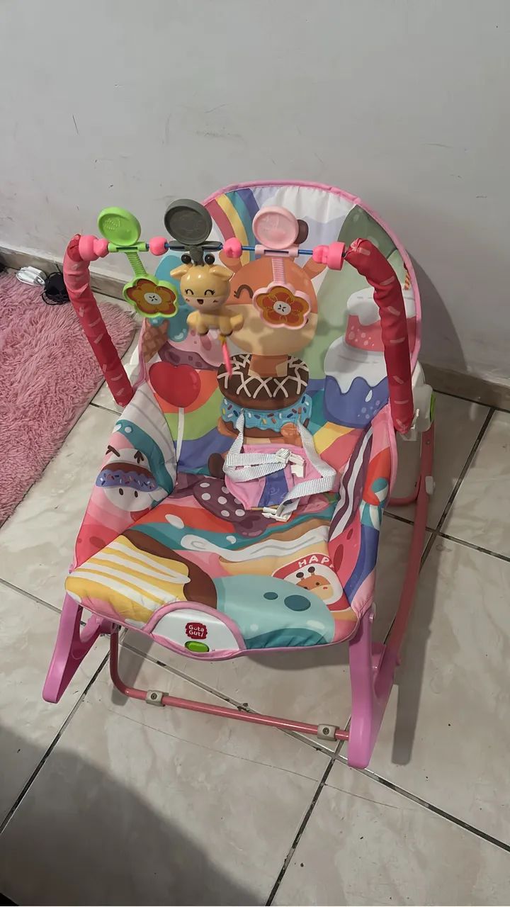 Cadeira de balanço bebê 