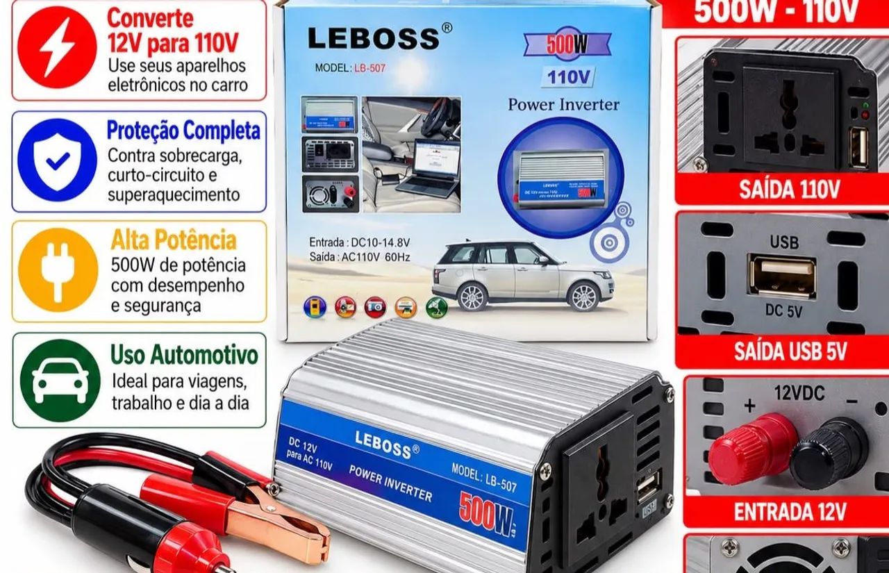 Inversor leboss 500w - Foto 2
