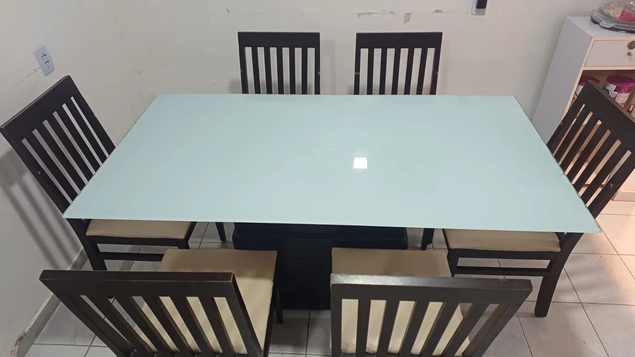 Mesa com 6 cadeiras - Foto 5