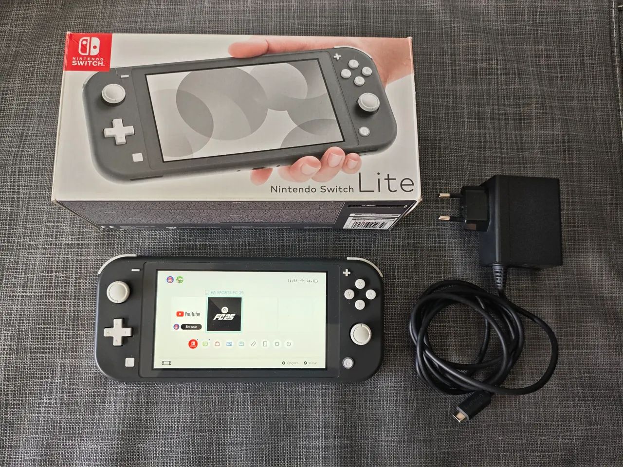 Nintendo Switch Lite Cinza - Consoles de Vídeo Game - Setor