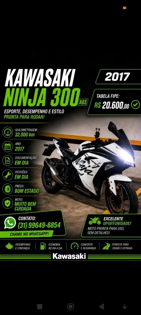 Kawasaki ninja 300