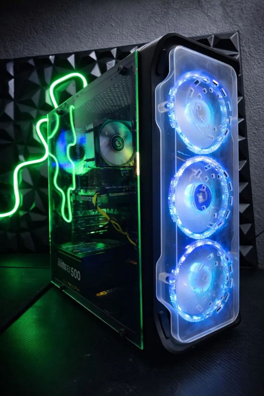 PC Gamer Ryzen 5 2600 + GTX 1650 4GB | 16GB RAM RGB | SSD | Lindo e pronto pra jogar