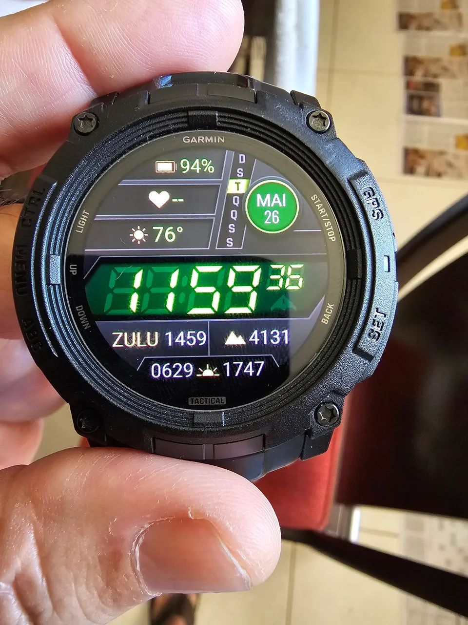 Garmin Instinct 3 Tactical Amoled 50mm  - Foto 2