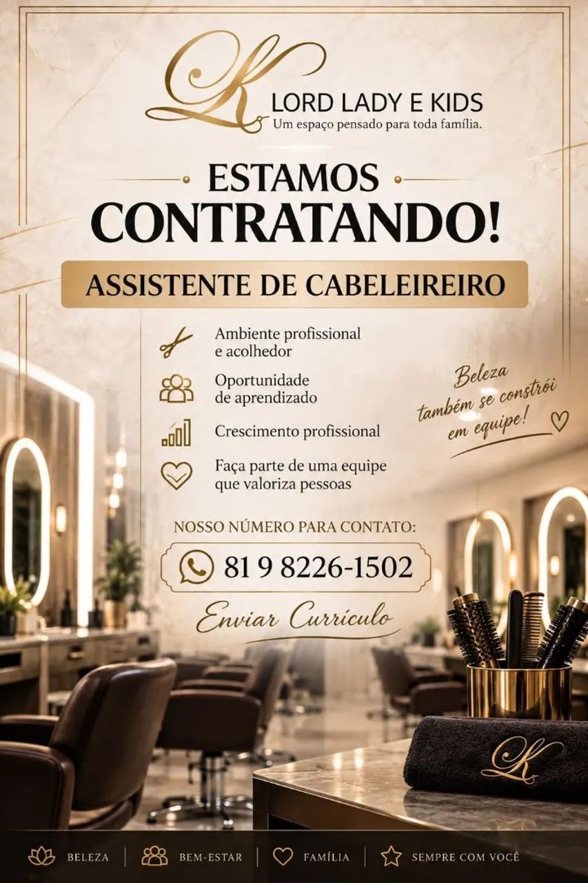 Auxiliar de Cabeleireiro 