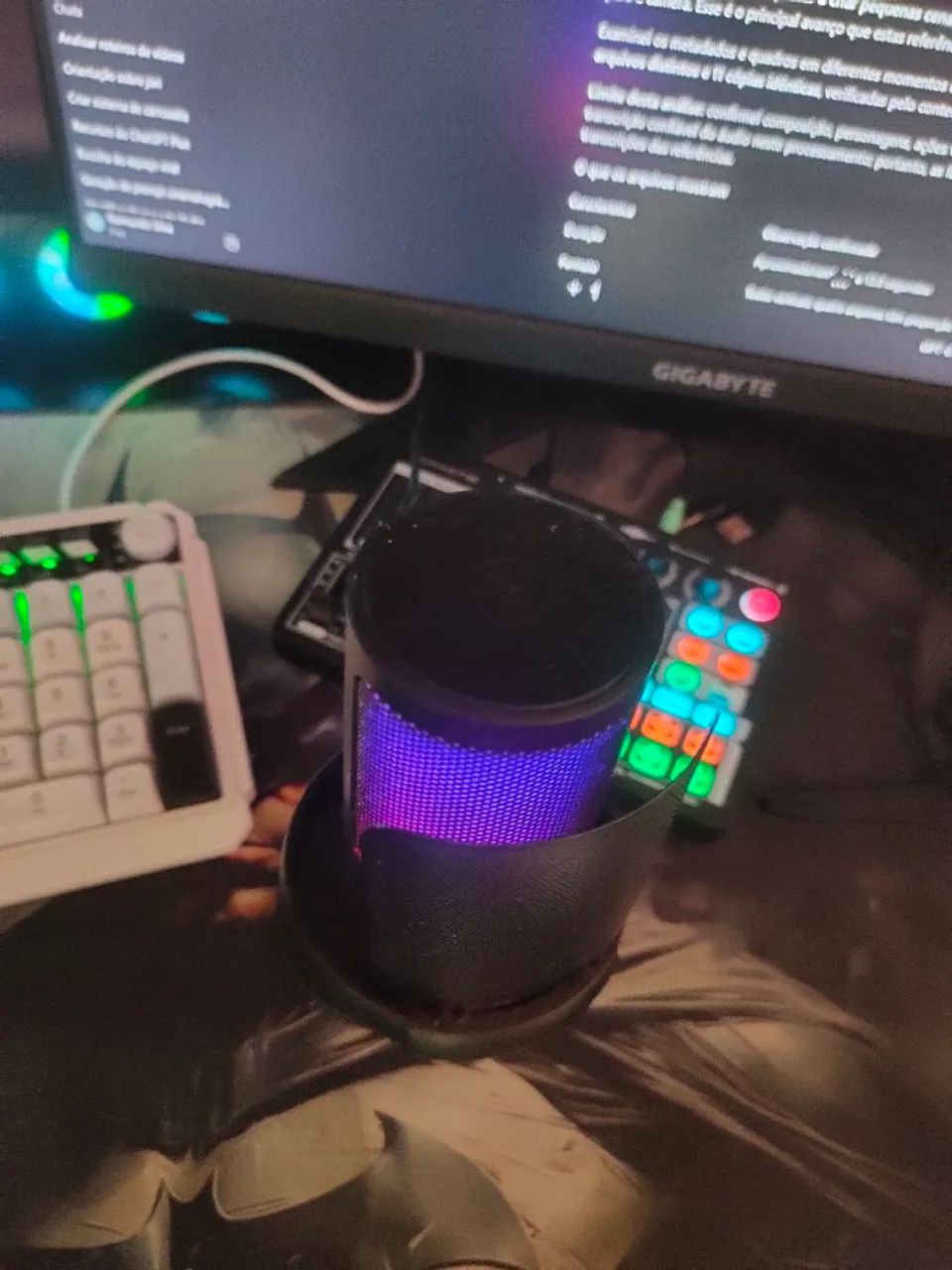 USB RGB Microfone  - Foto 4