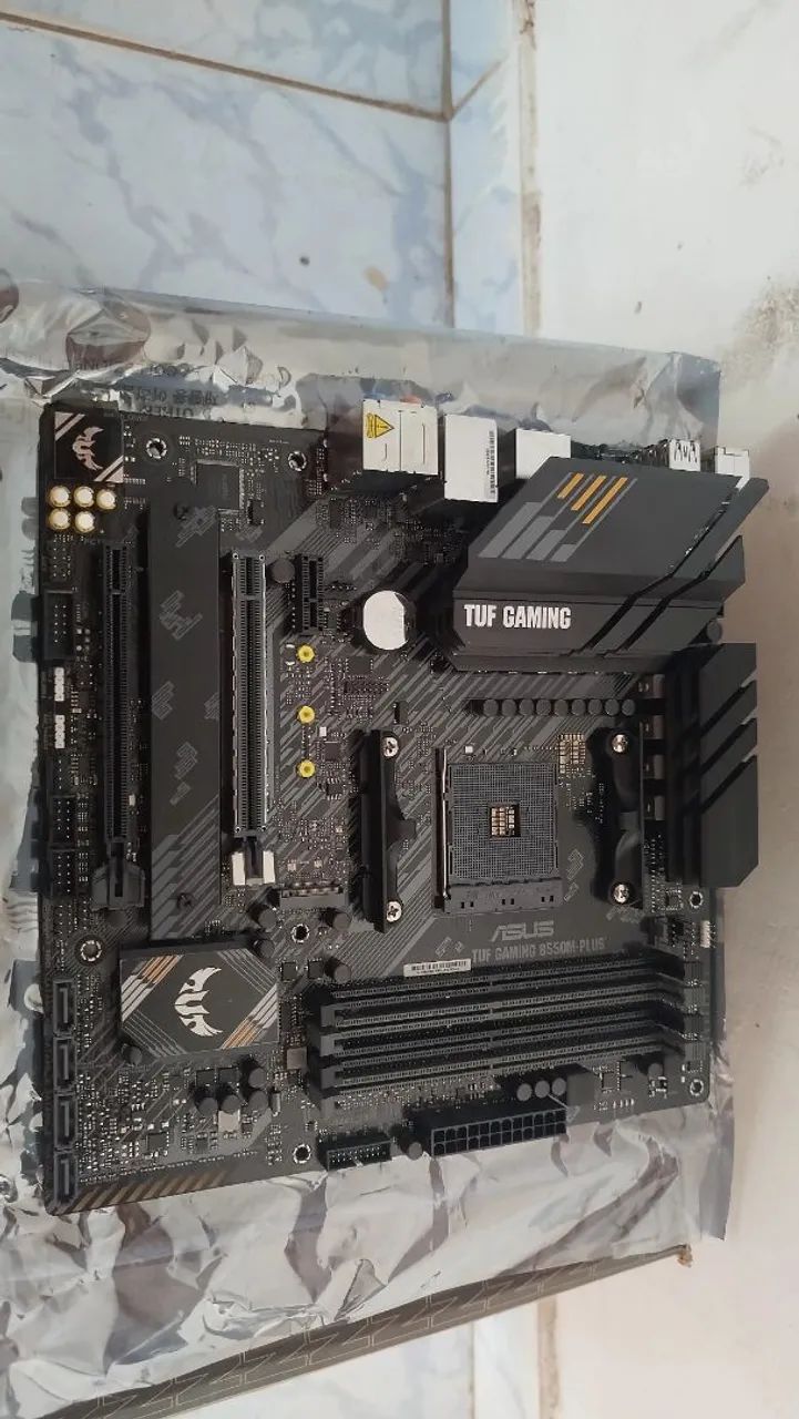 PLACA MÃE ASUS TUF GAMING B550M PLUS - Foto 3