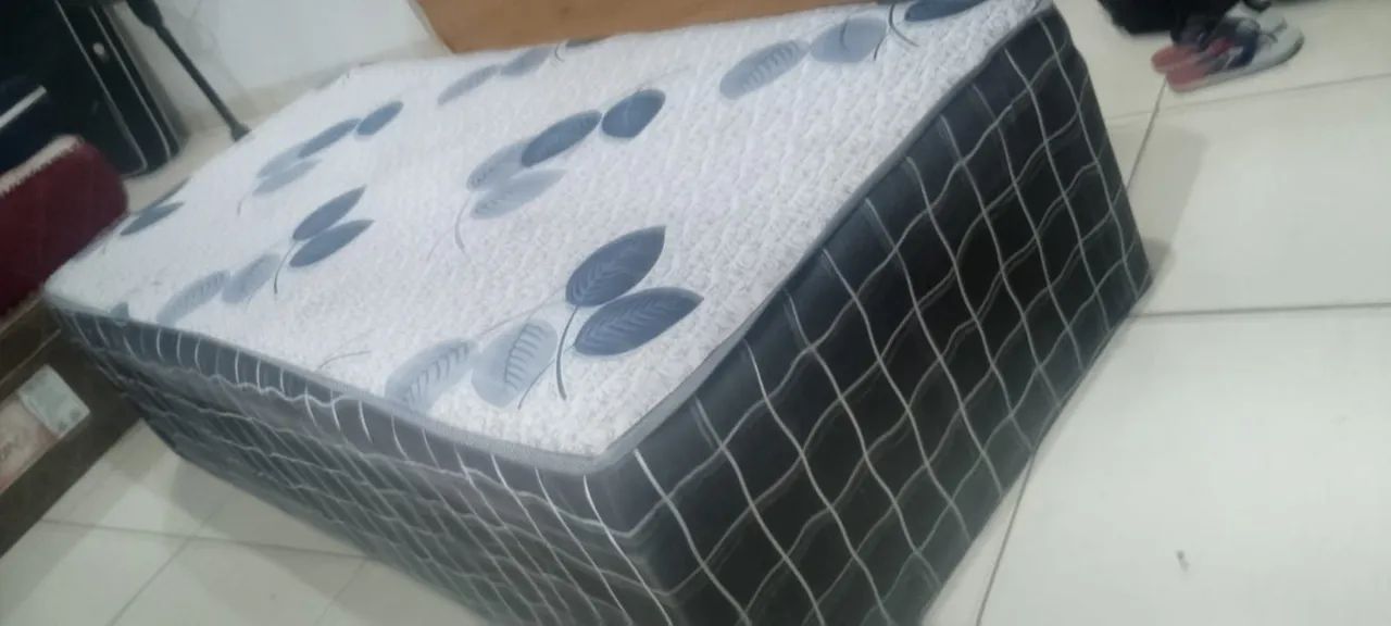 Cama Box Solteiro D28 Semi Nova - Espuma (ENTREGA GRÁTIS) - Foto 2