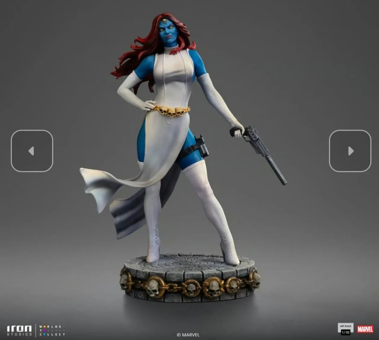 Supergirl Mística Iron Studios - Foto 2