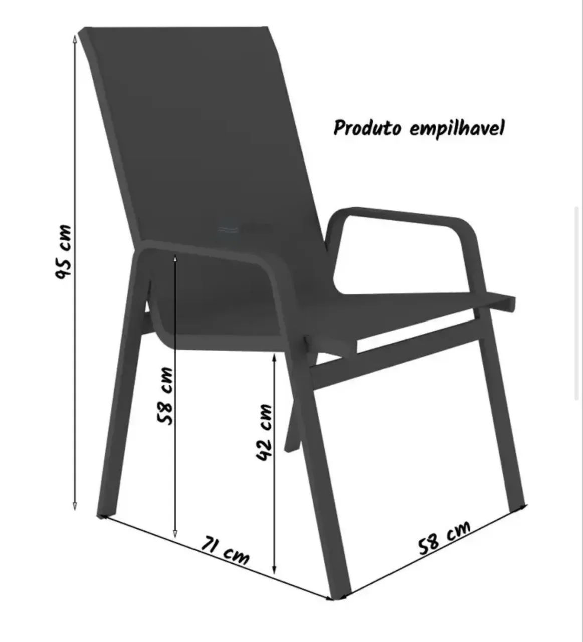 Cadeiras para área externa  - Foto 3