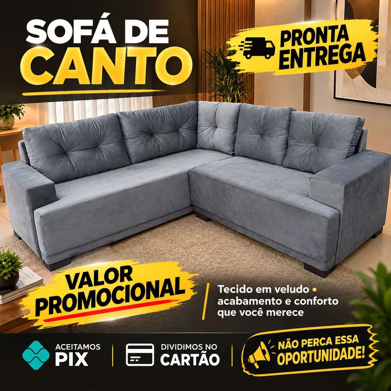 Sofá de canto
