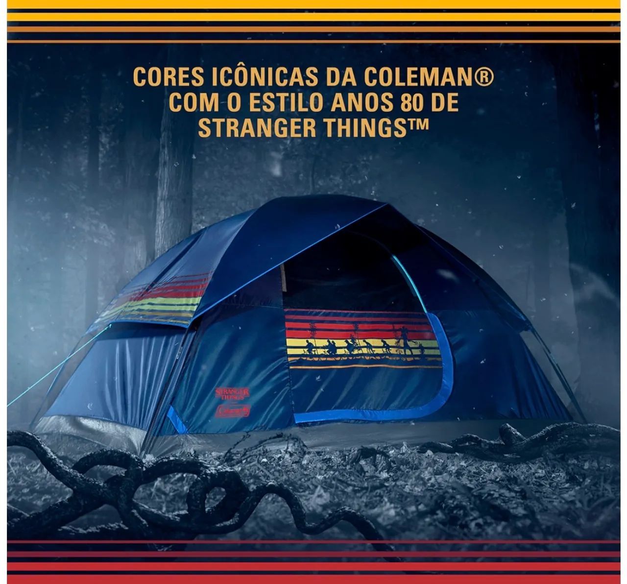 Barraca Sundome Coleman Stranger Things? 4 Pessoas - Foto 2