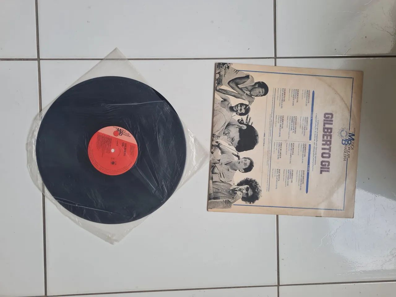 Disco Vinil LP Gilberto Gil " História MPB (1983)