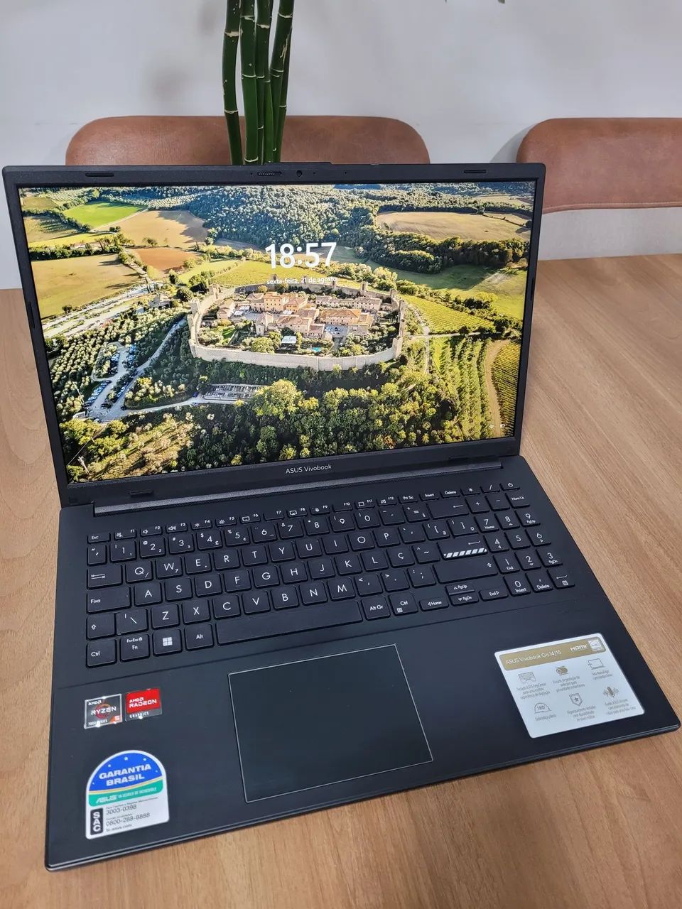 Notebook Asus Ryzen 5 DDR5 Impecável  - Foto 3