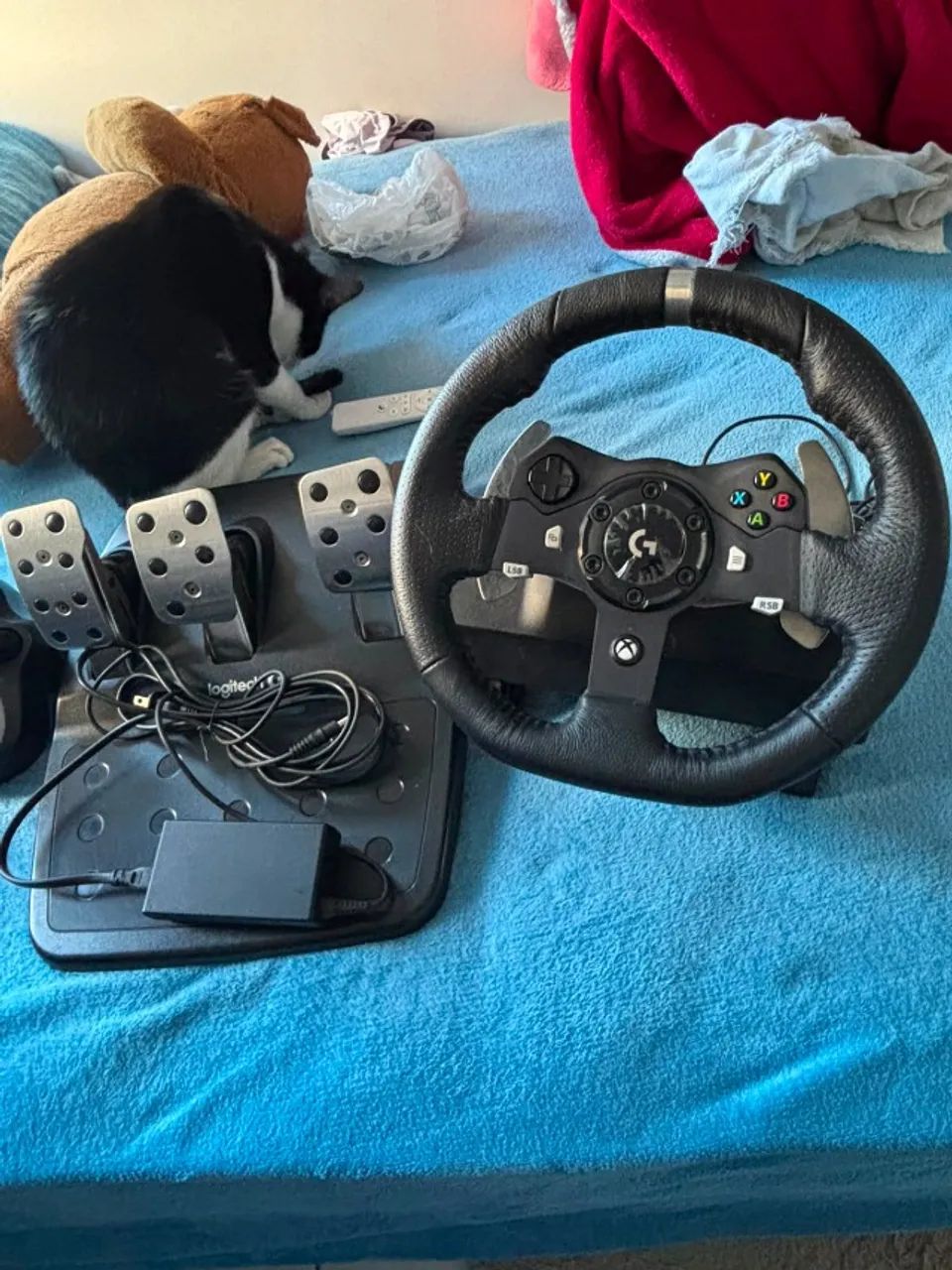 Volante Logitech g920 com CAMBIO - Foto 2