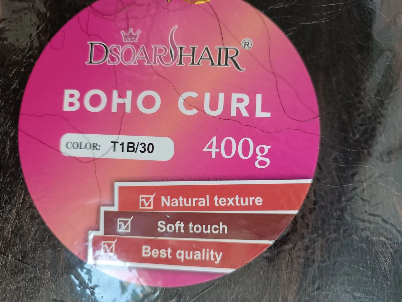 boho curl 400g dsoarhair - Imperdível! - Foto 5