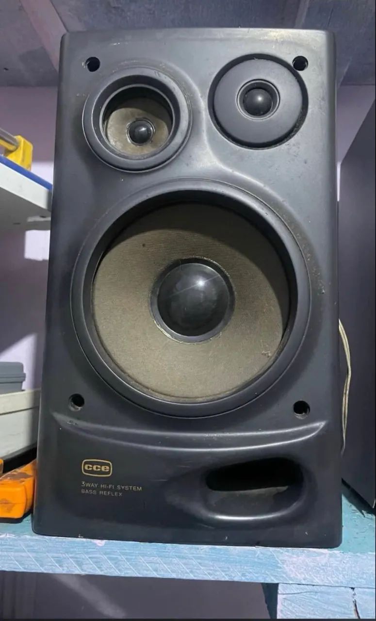 2 Caixas de som cce antiga - Foto 2