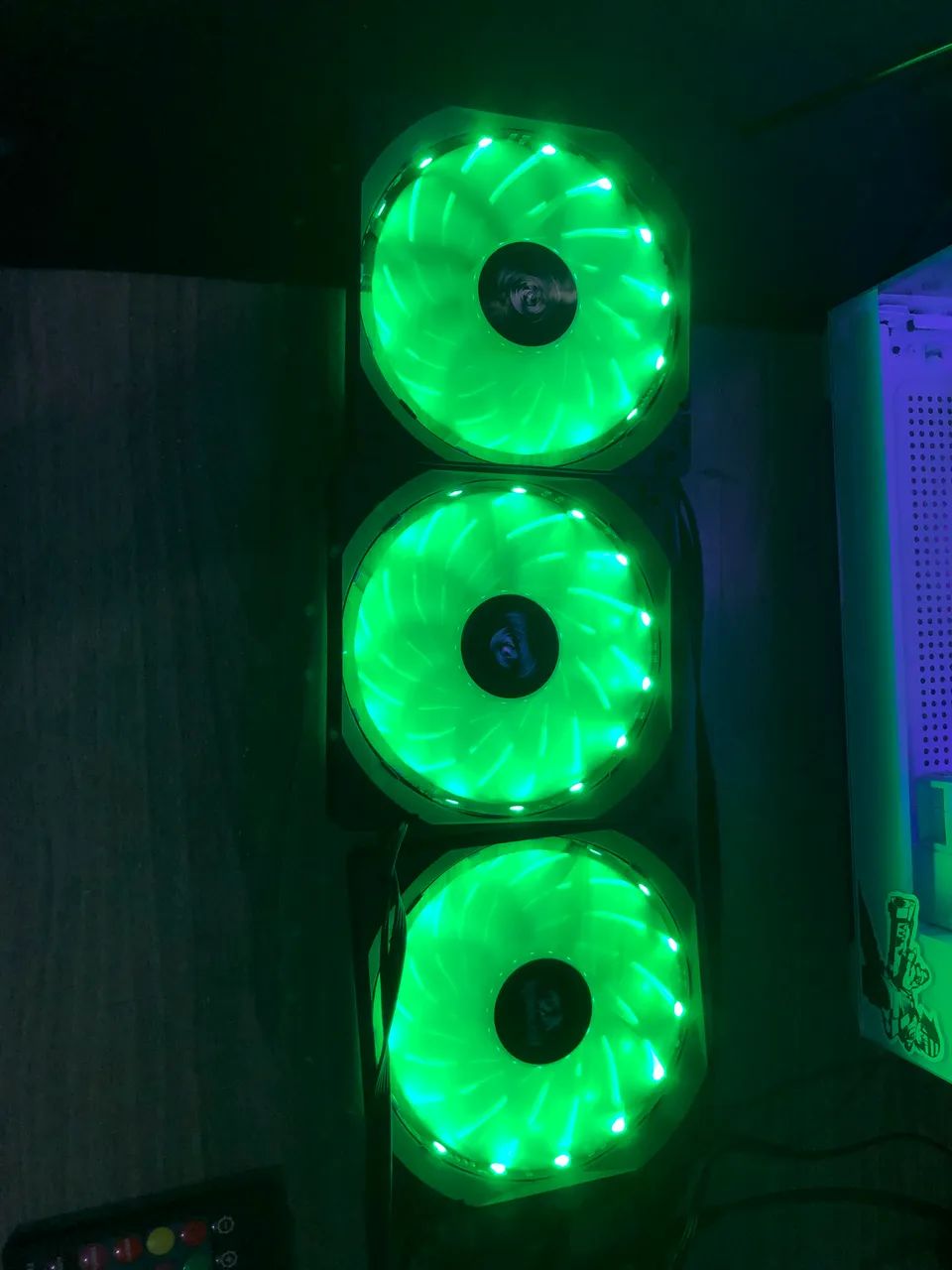 Kit 6 fans RGB com controladora  - Foto 3