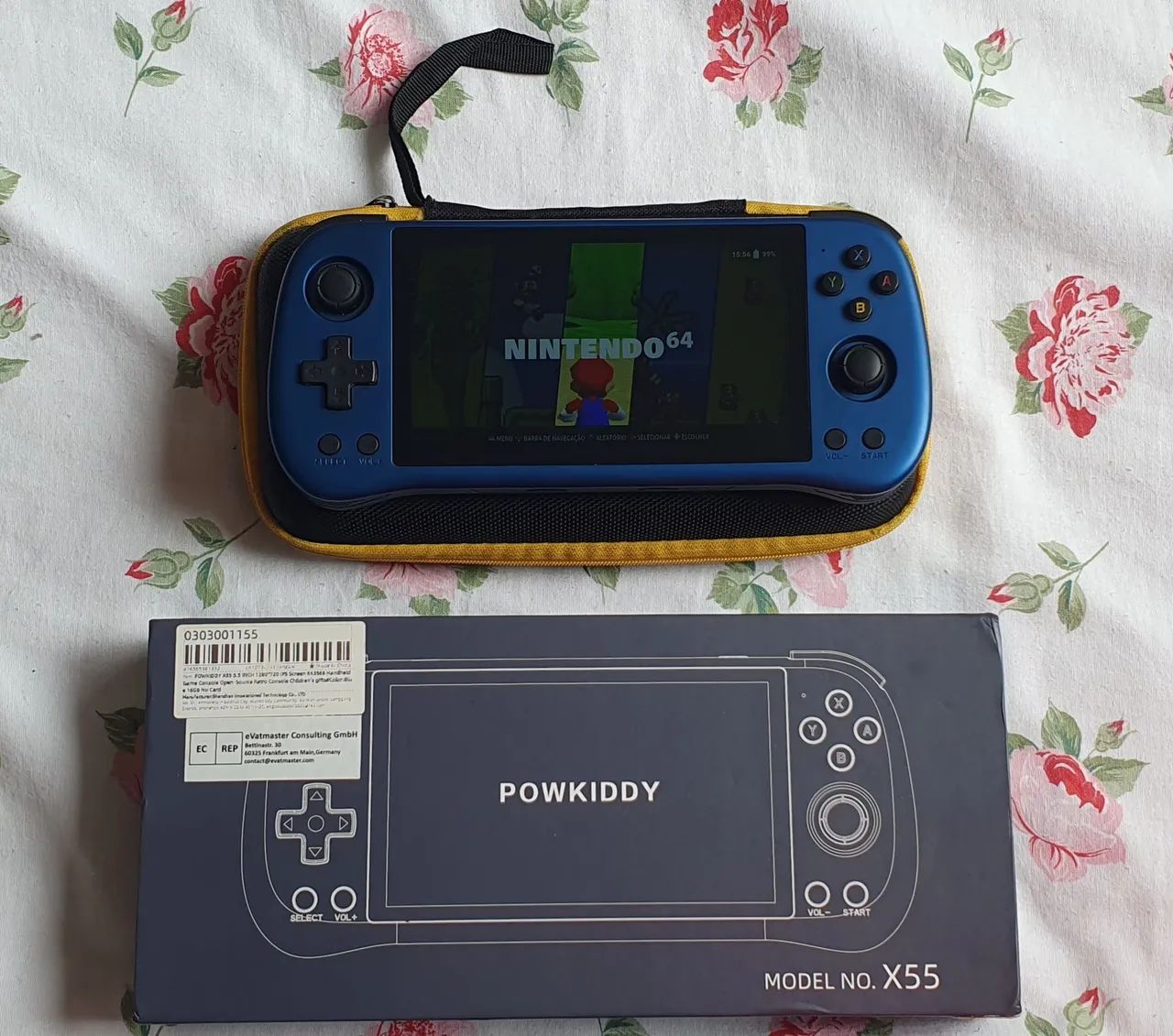 Powkiddy X55 Com Case - Consoles de Vídeo Game - Jacarepaguá, Rio