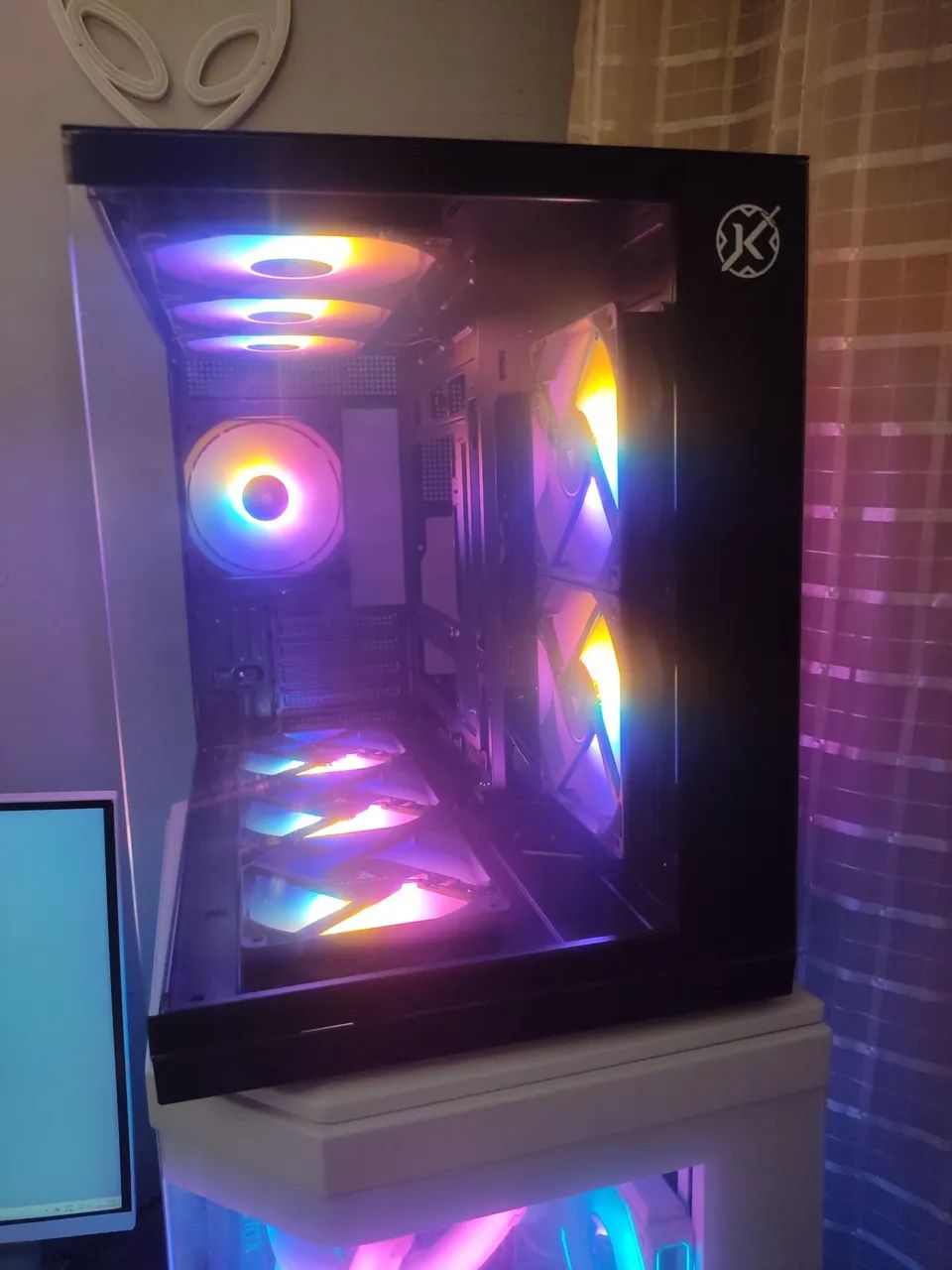 Gabinete aquário + 9 cooler rgb - Foto 4