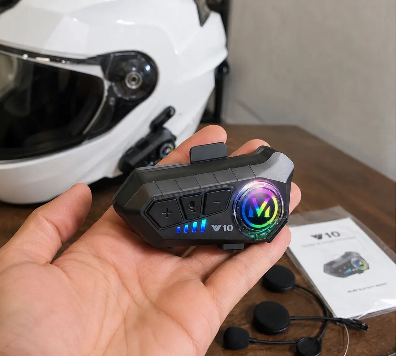 Fone de Ouvido para Capacete 