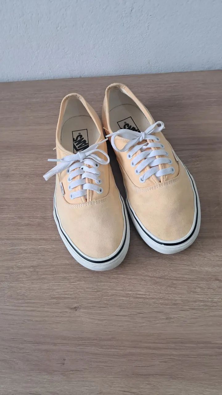  IMPERDIVEL Tênis Vans Authentic Amarelo Original  - Foto 4