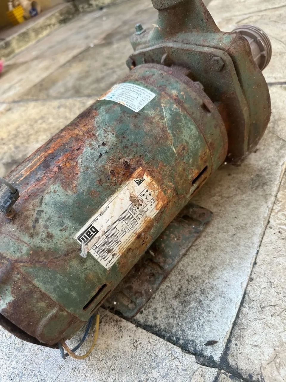 Motor de 1,5cv potente funcionando normalmente  - Foto 2
