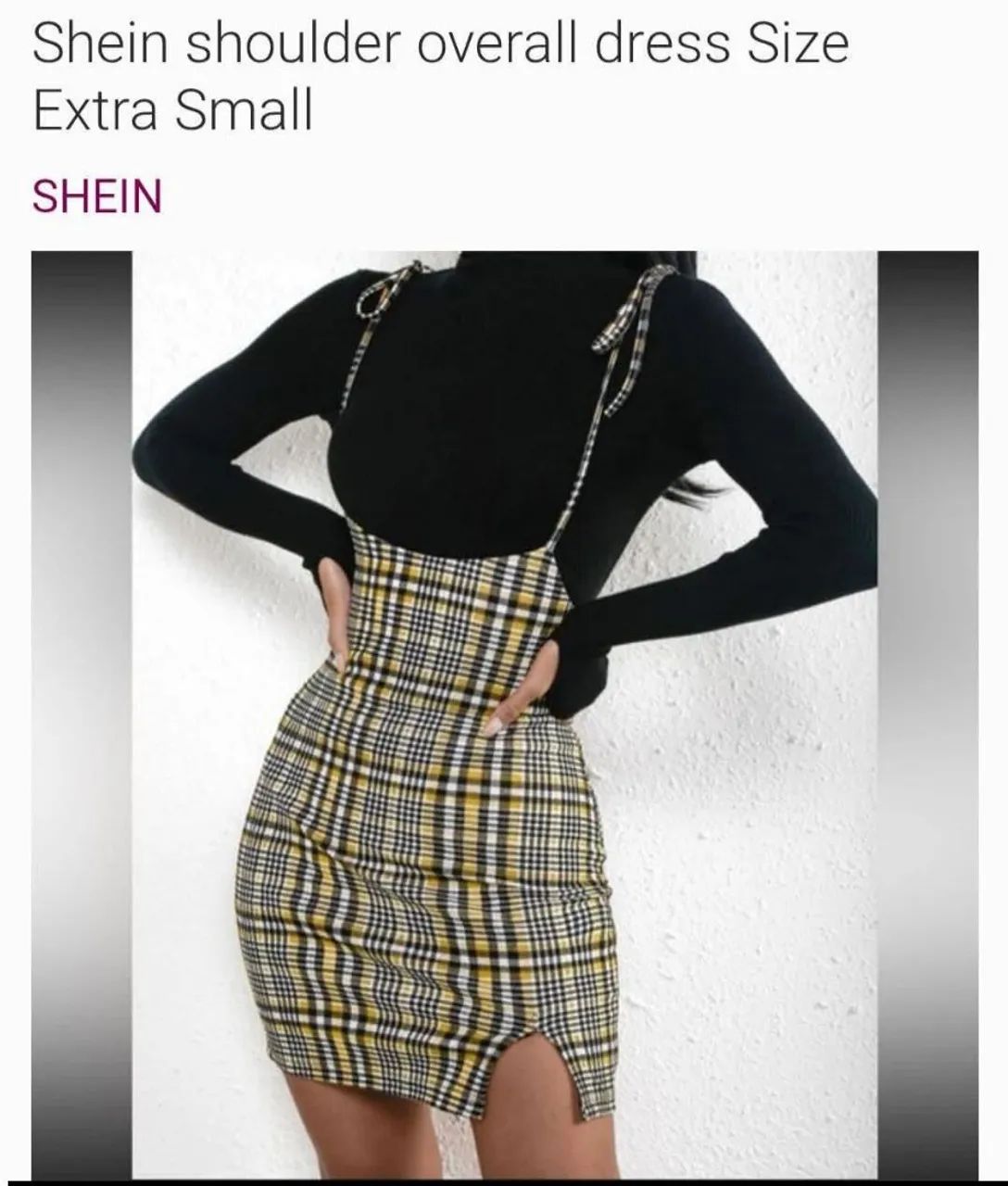 Míni vestido Shein XS - Foto 5