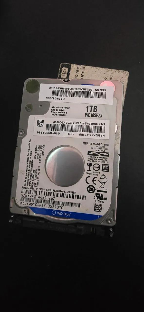 Hd 1tera  WD  blue - Foto 3