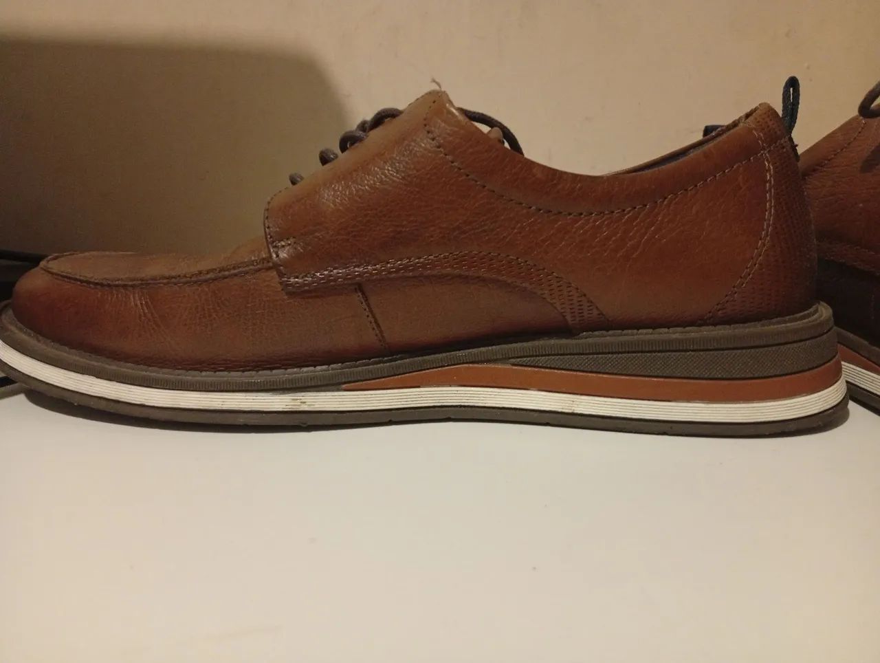 Sapato Democrata masculino type metropolitan marrom - Foto 2