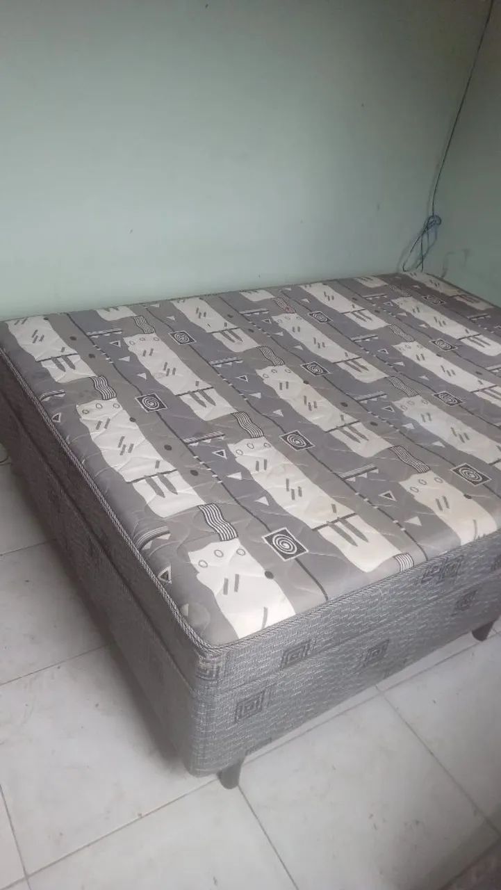 Cama casal e colchão - Foto 4