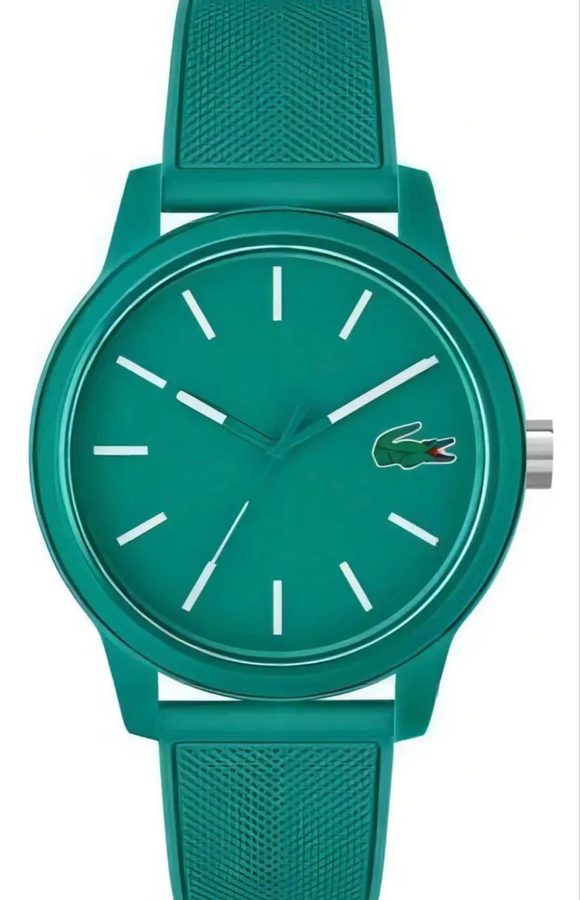 Relógio Lacoste Masculino Borracha Verde - original na caixa  - Foto 3