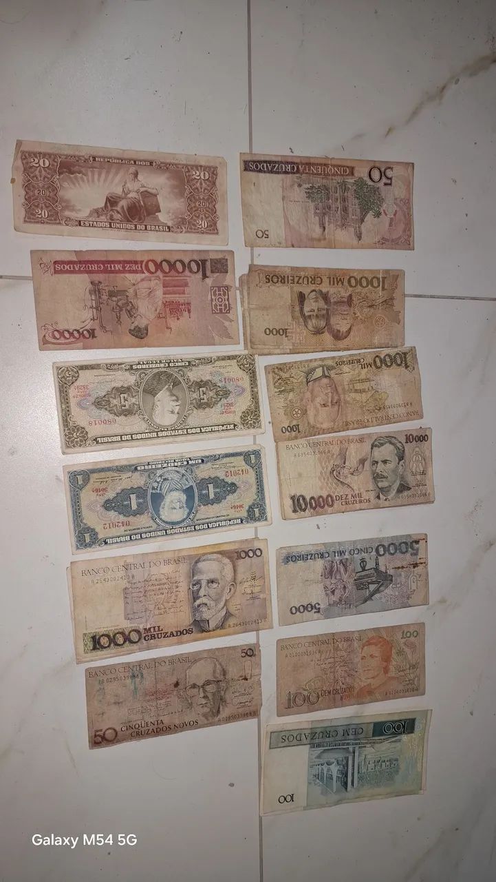 Notas antigas 