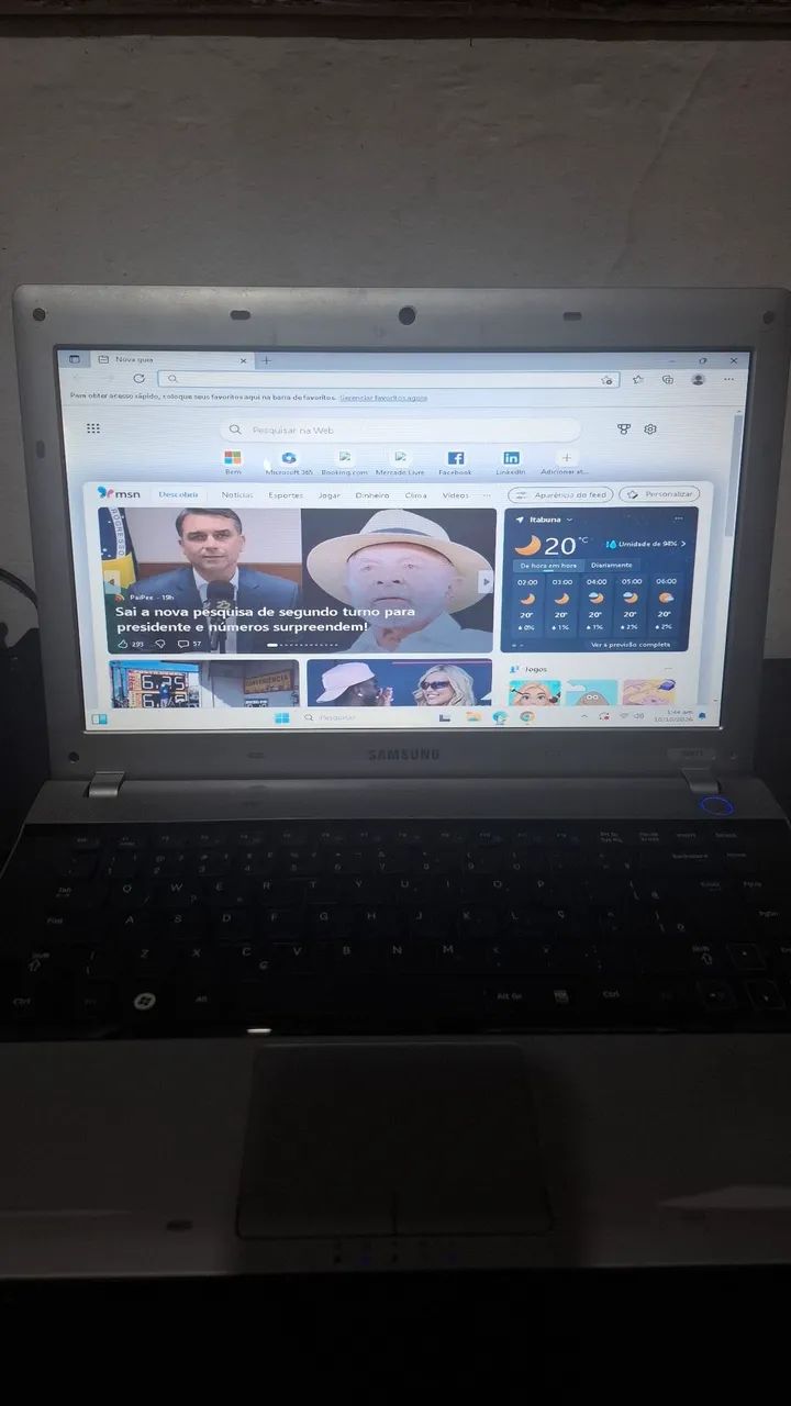 Notebook Samsung RV411 com Core i3, 6gb ram, hd 500gb e tela de 14 polegadas, funcionando  - Foto 2