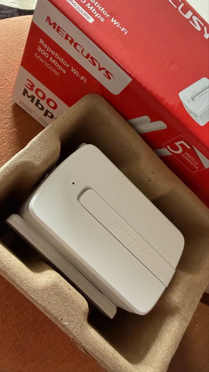 Repetidor de Sinal Wi-Fi Mercusys 300Mbps  - Foto 3