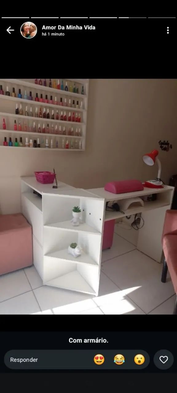 Uma mesa L  - Foto 2