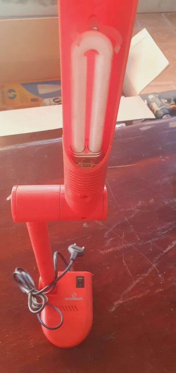 Luminária para mesa de trabalho ou computador  - Foto 2