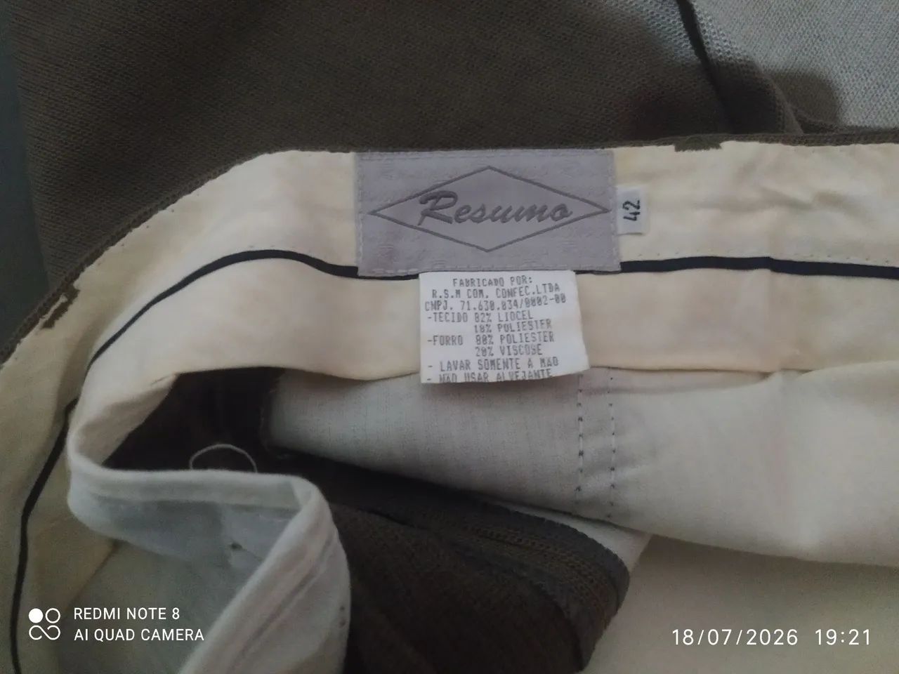 TERNO  MARCA  RESUMO  - Foto 5