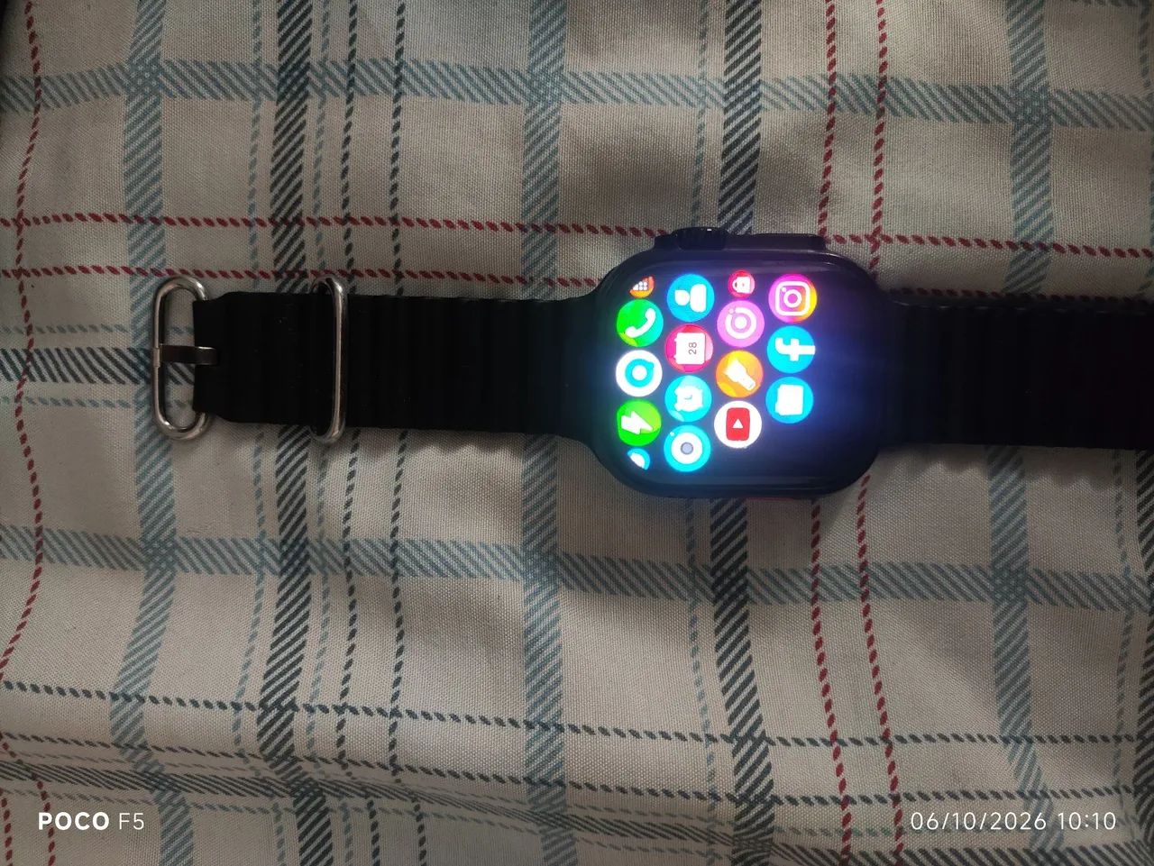 Relógio Smartwatch dw99 com câmera 4g Android Celular - Foto 3