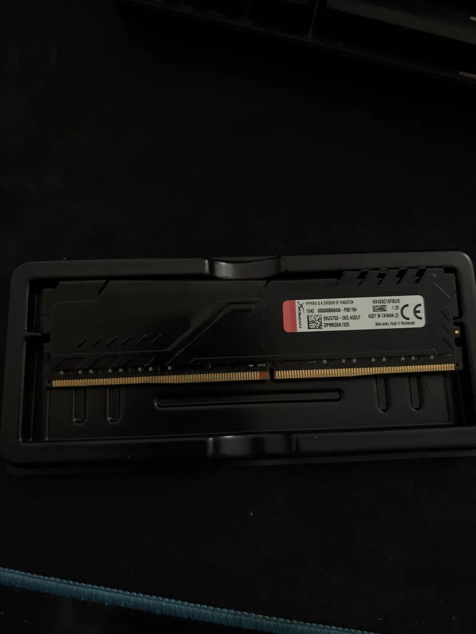 Memória ram 8gb DDR4 3200mhz hyperx