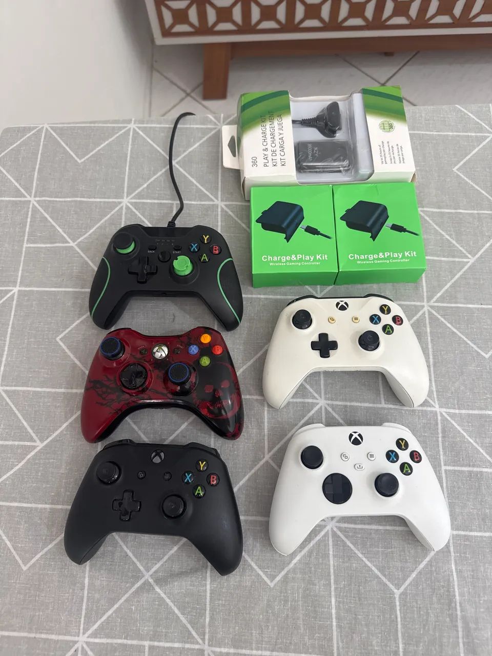 Controles Xbox lote