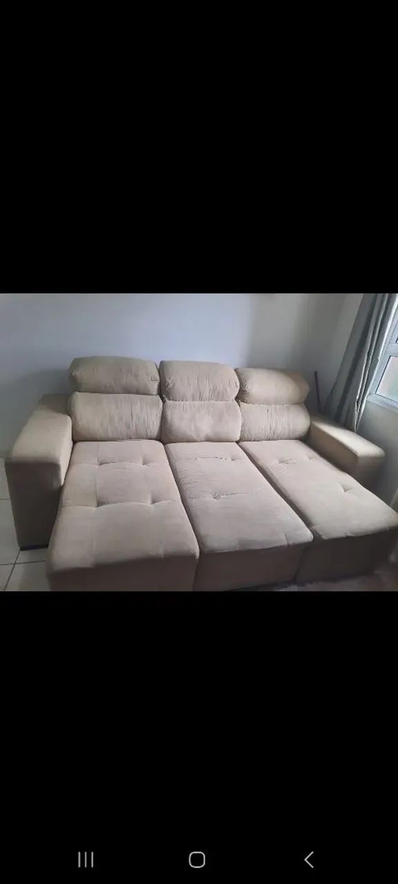 Sofa retratil e reclinavel - Foto 2