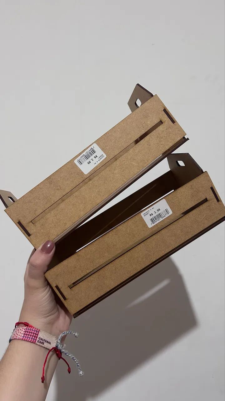 Caixote de MDF Artesanato  - Foto 3