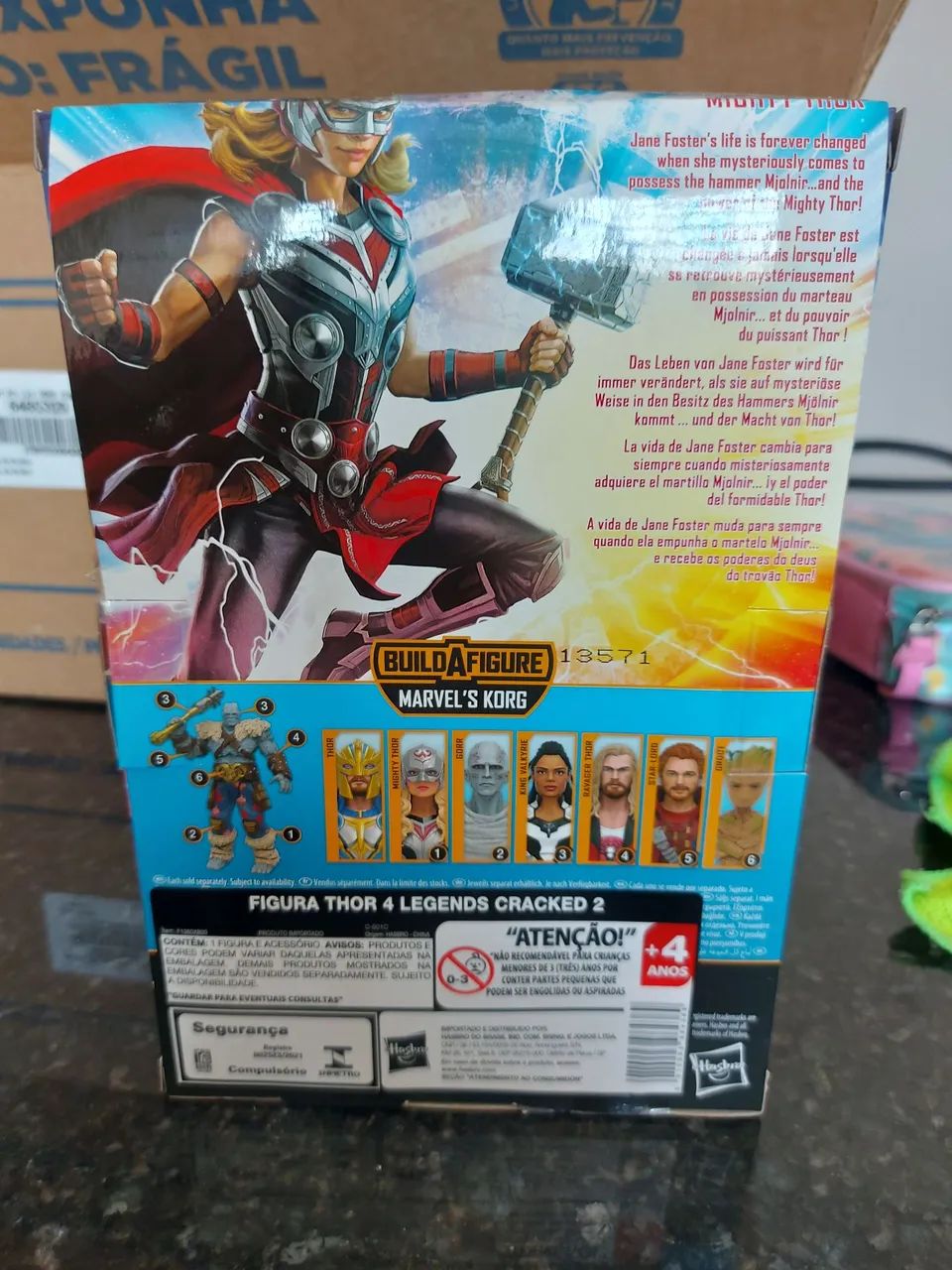 Marvel Legends Mighty Thor Jane Foster - Thor Love and Thunder (Hasbro) - Foto 3