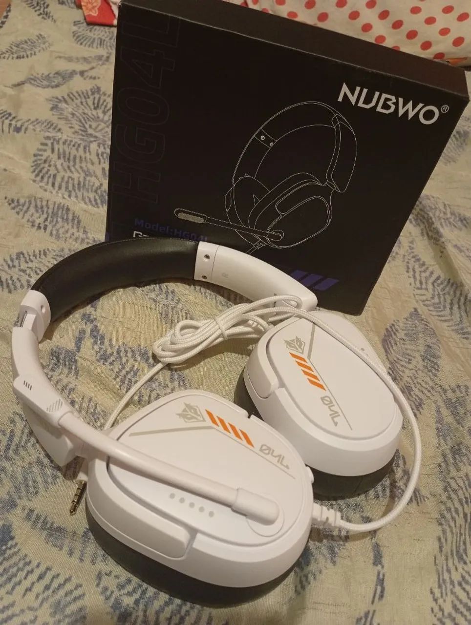 Headset gamer novo 